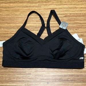 NWT Marika Black Sports Bra - Size Small